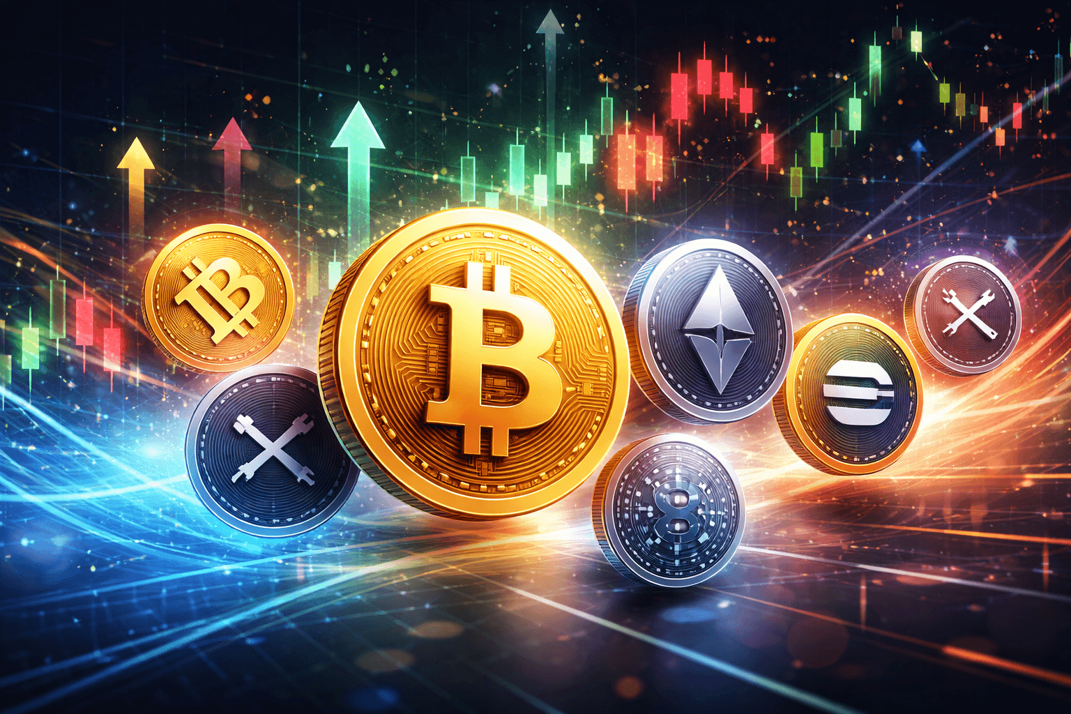 Major Cryptocurrencies Show Mixed Performance in Latest Price Update