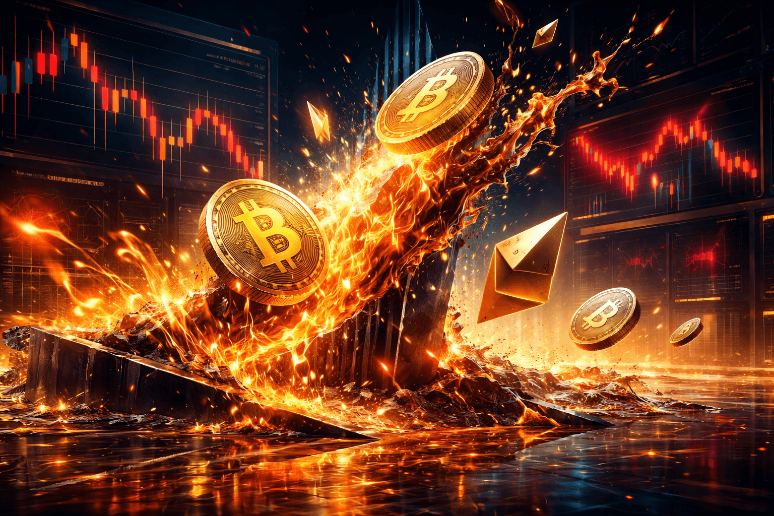 Nearly $657M in Crypto Leveraged Positions Liquidated in 24 Hours