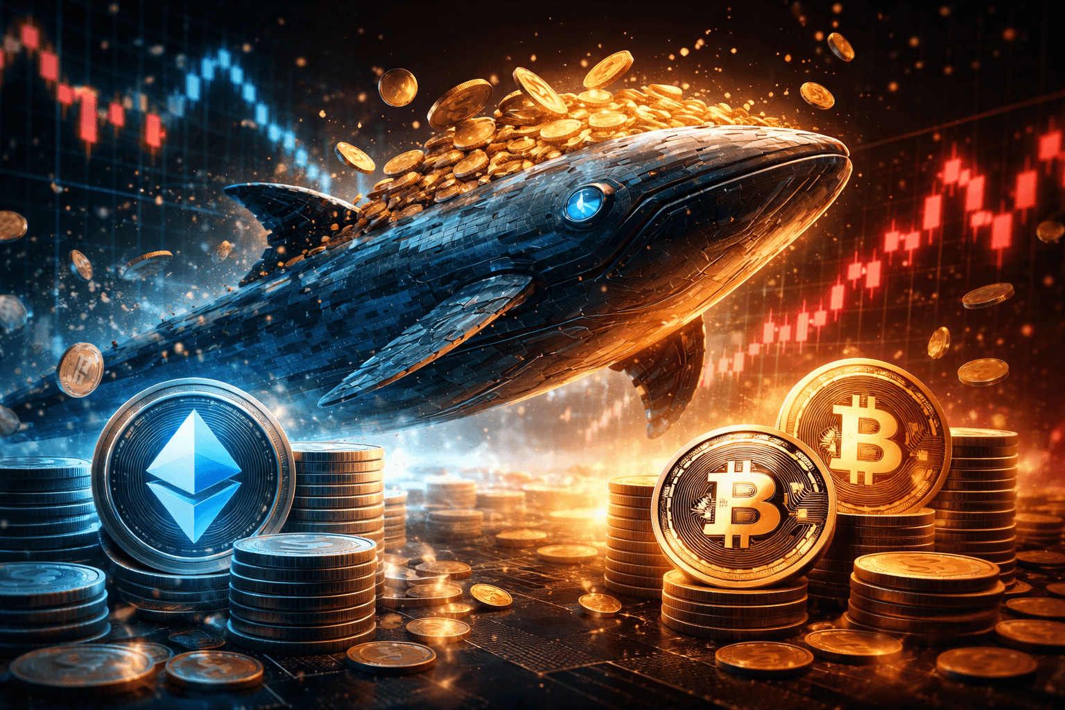 Crypto Whale Expands to $519M in ETH and cbBTC Amid Heavy Unrealized Losses