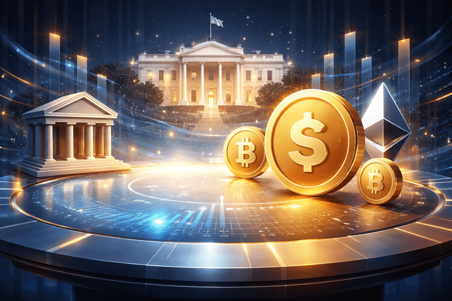White House Hosts Meeting on Stablecoin Yields with Banks and Crypto Firms
