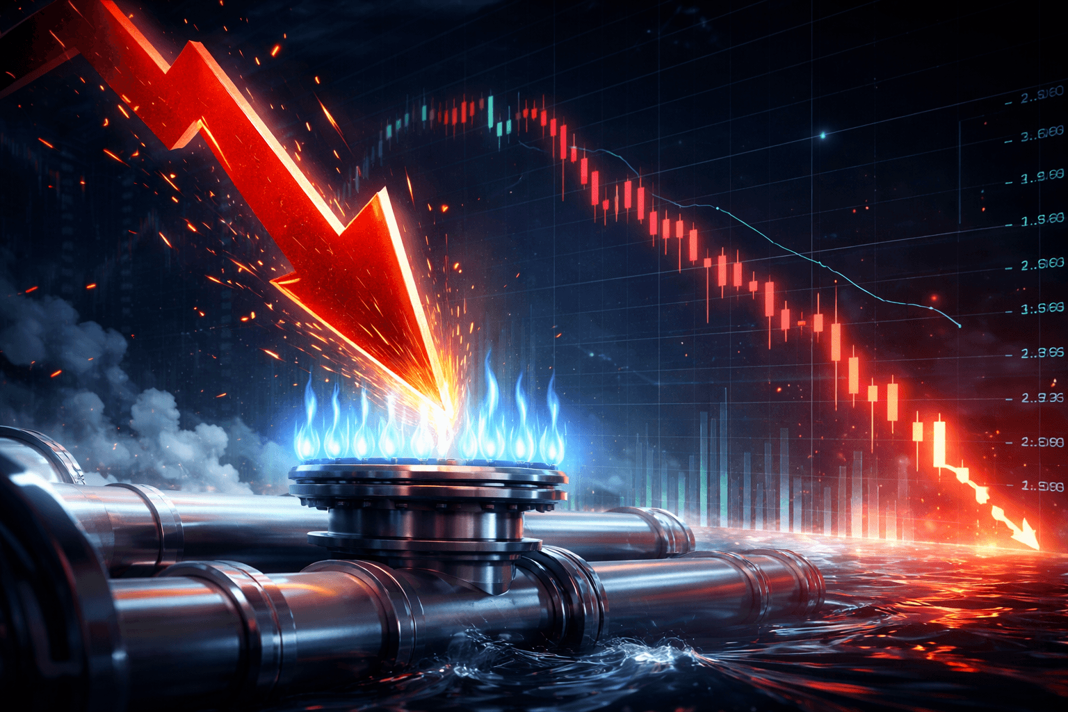 Natural Gas Prices Plunge 21% in Largest Daily Drop Since January 2024