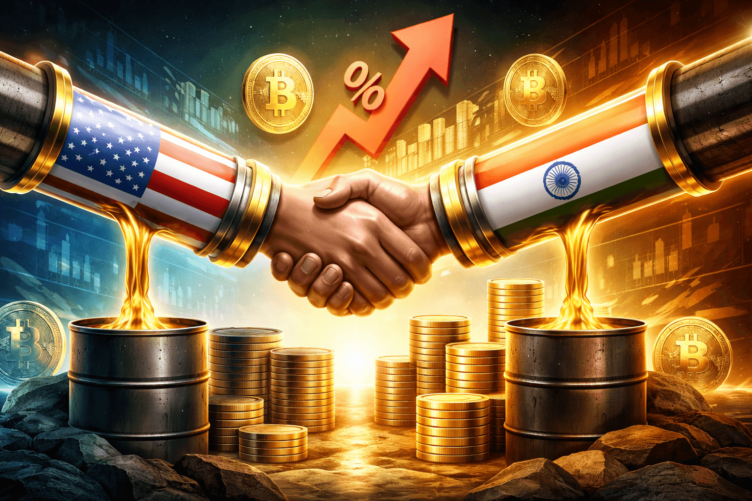 US President Trump Says Indian PM Modi Agreed to Halt Russian Oil — Tariffs Cut to 18%