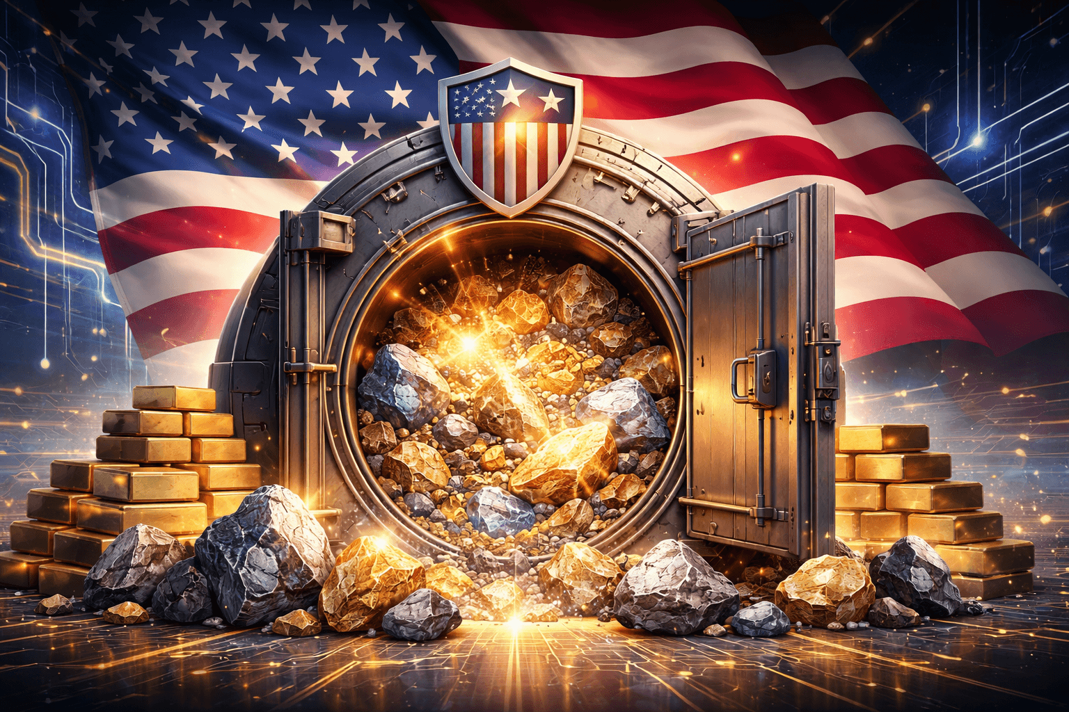 Trump Announces Creation of U.S. Critical Mineral Reserve