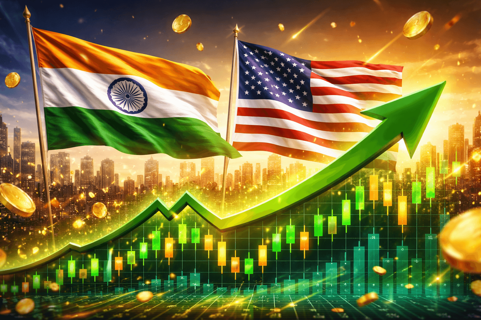 India’s Stock Market Jumps Over 5% Following U.S.–India Trade Agreement