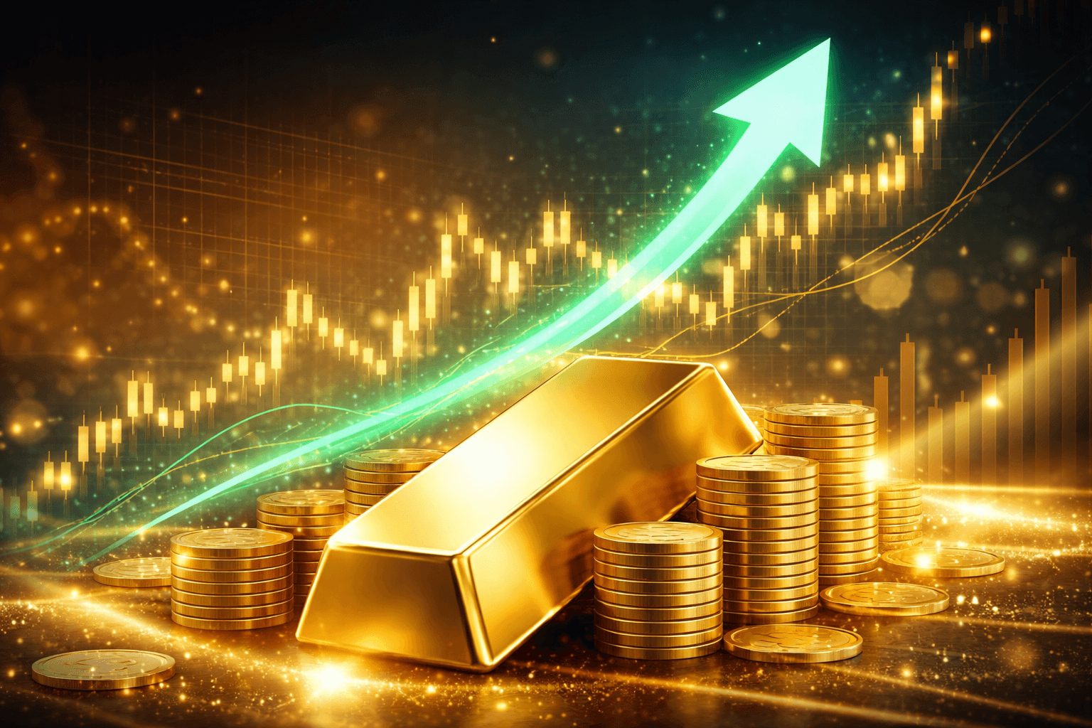 Spot Gold Surges Above $5,058, Silver Climbs to $88