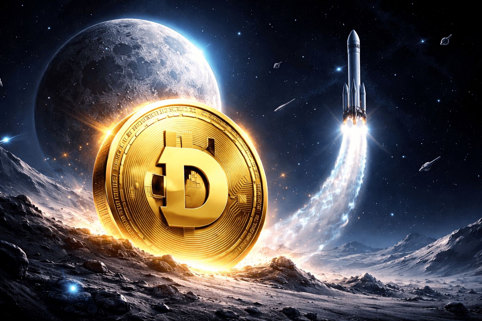 Elon Musk Plans to Launch Physical Dogecoin to the Moon via SpaceX