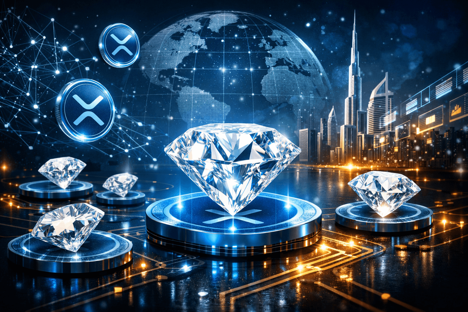 Billiton Diamond and Ctrl Alt Tokenize $280M in Polished Diamonds via Ripple Tech