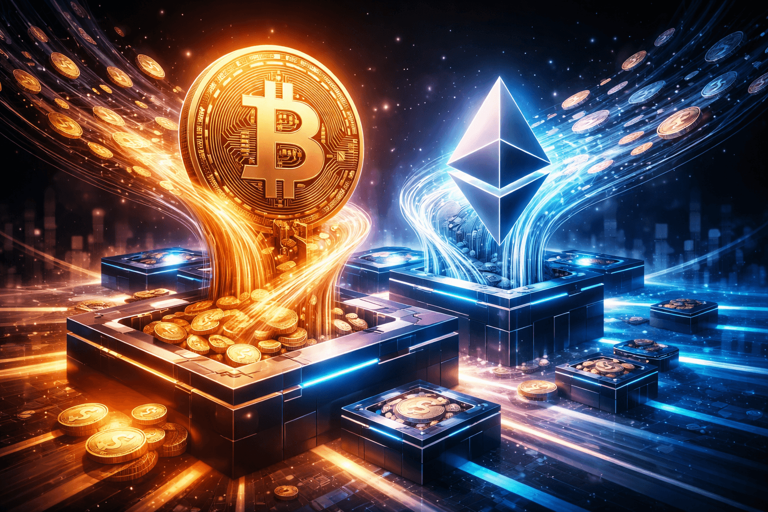 Centralized Crypto Exchanges See Net Inflow of 4,069.98 BTC and 83,800 ETH Over 24 Hours