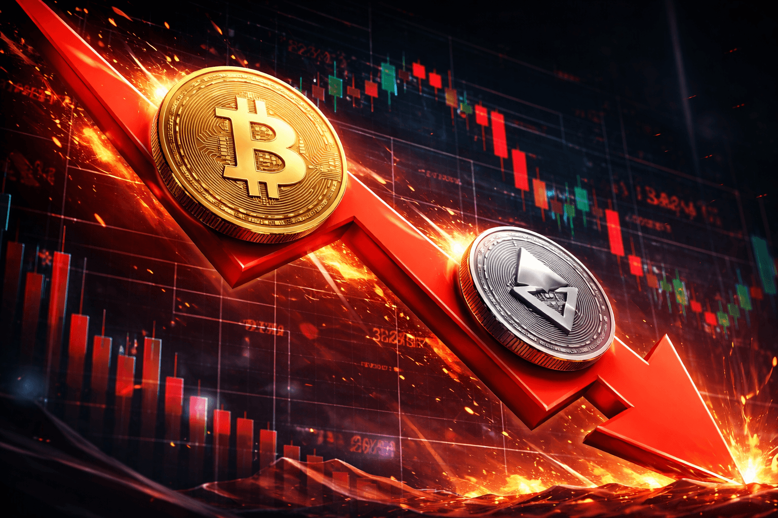 Bitcoin Falls Below $66,000 USDT Amid Daily Decline