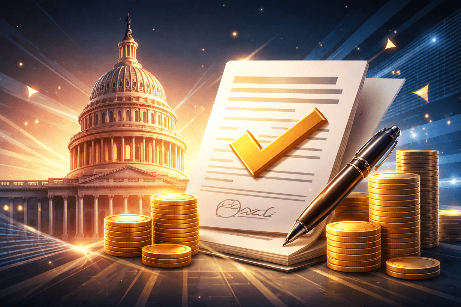 U.S. House Approves Government Funding Bill, Awaits Trump’s Signature