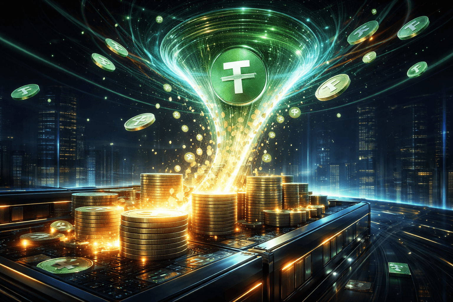 Over $809 Million in USDT Transferred to OKX Exchange