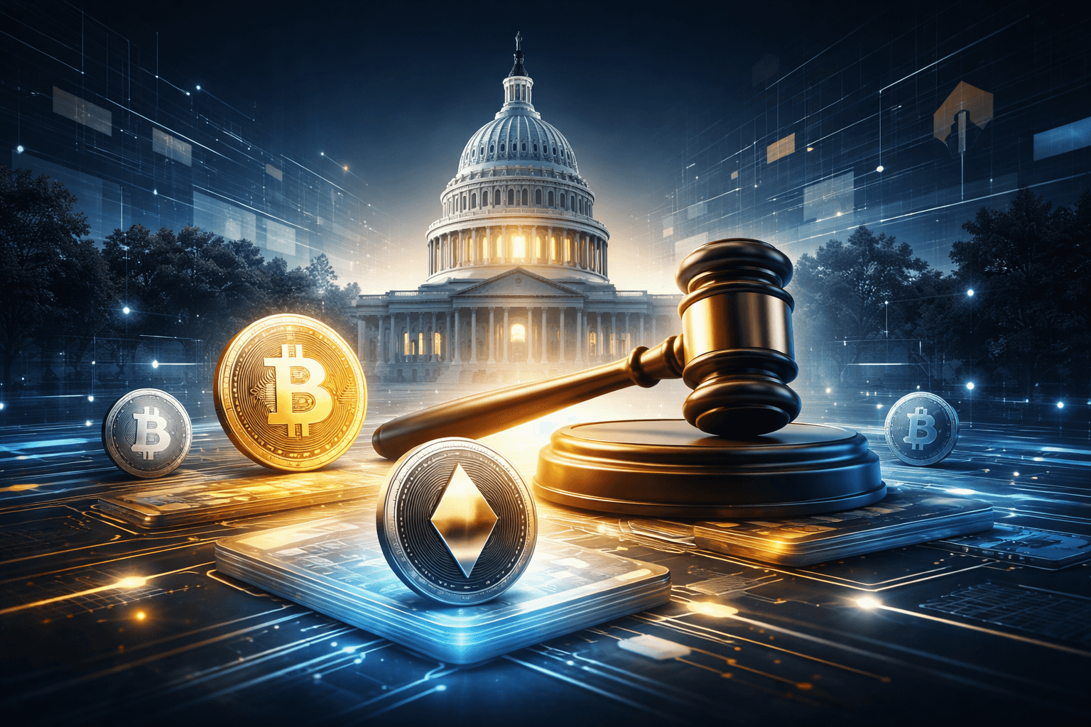 Senate Democrats to Meet Privately on CLARITY Crypto Market Structure Bill