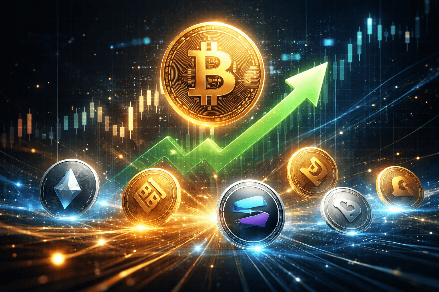 Bitcoin Holds Above $76K as Ethereum and Major Altcoins Show Mixed Movement