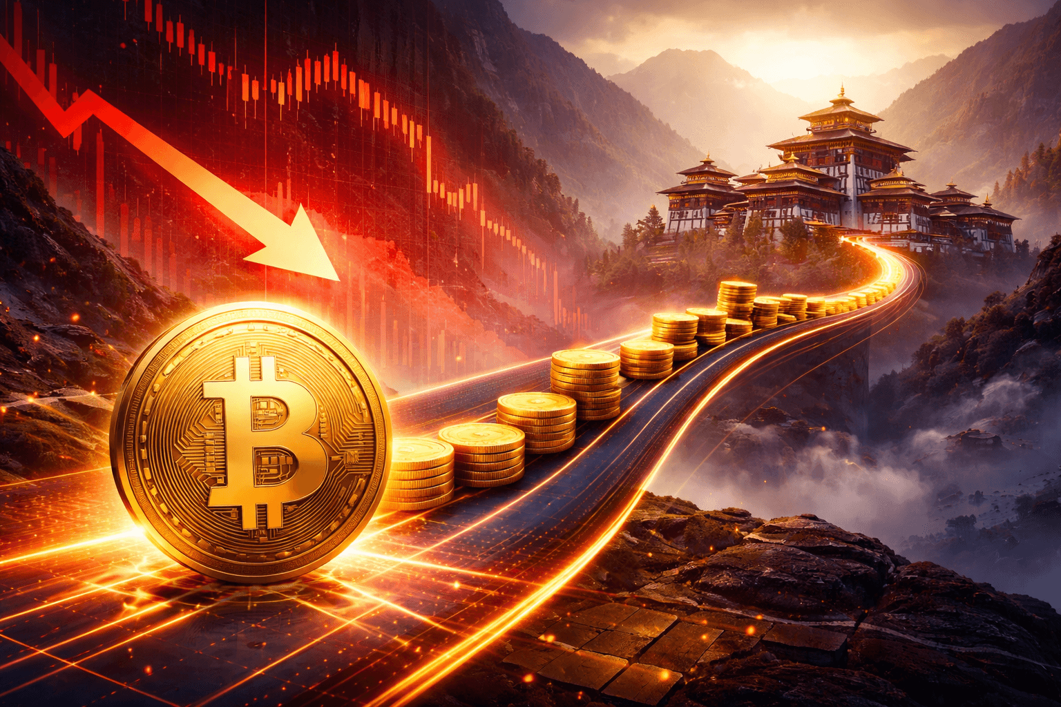 Bhutan Government Transfers $14 Million in Bitcoin Amid Market Turmoil
