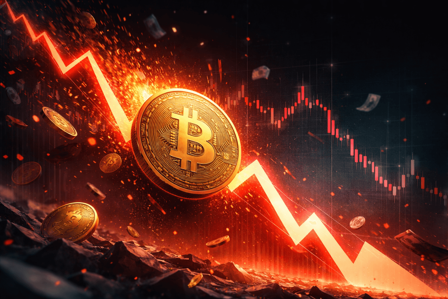 Crypto Market Loses $500 Billion in Under a Week, $1.7 Trillion Since October