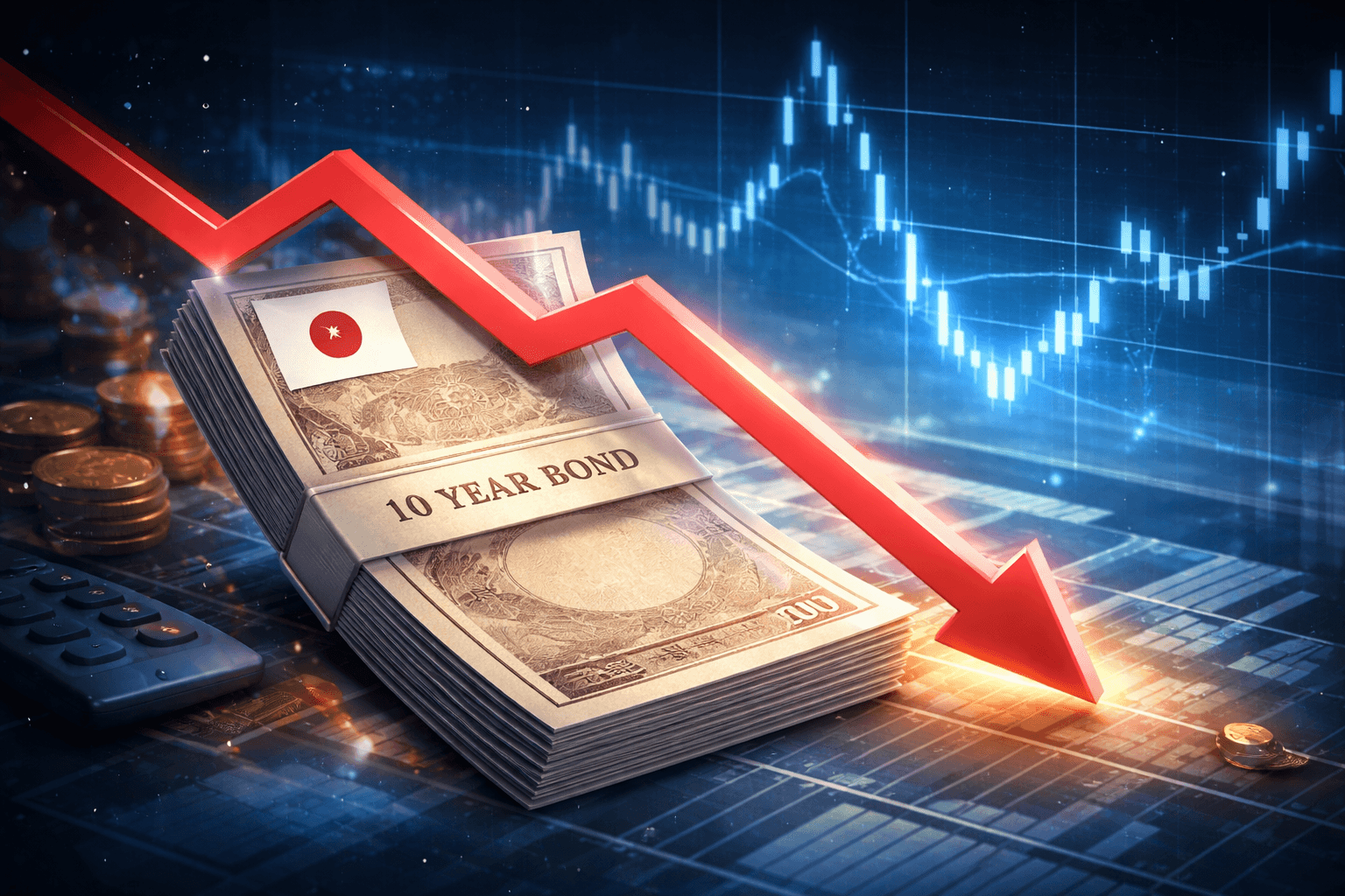 Investor Demand for Japan’s 10-Year Government Bonds Falls to 12-Month Low