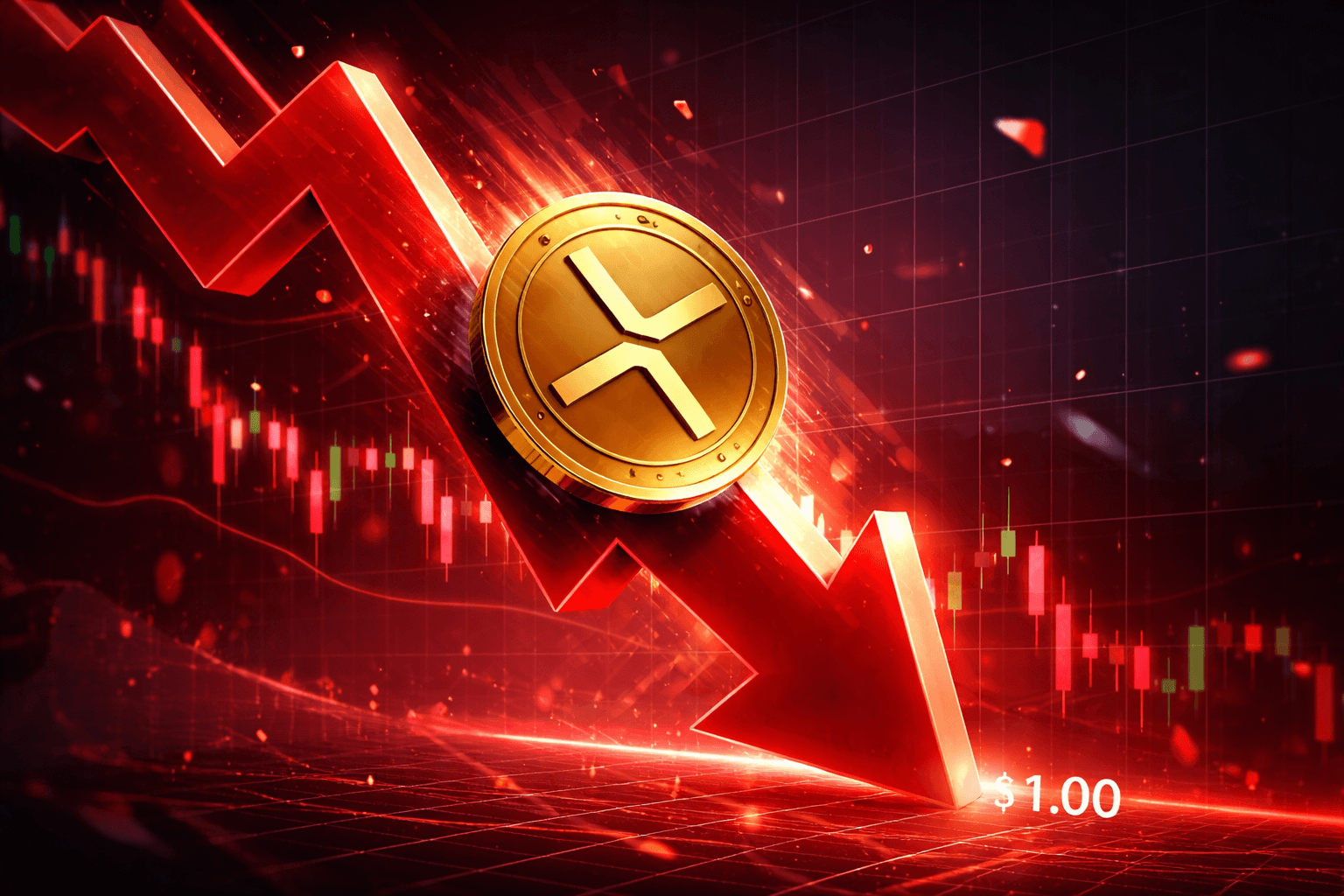 XRP Continues Downward Trend, Hits Lowest Price Since November 2024