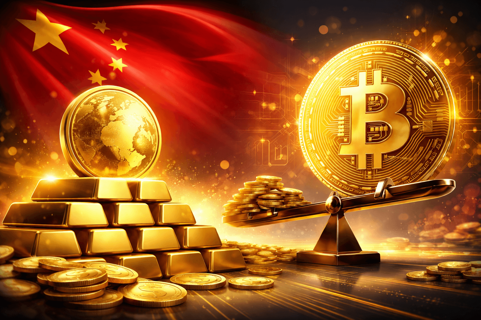 Peter Schiff Says China Prefers Gold Over Bitcoin