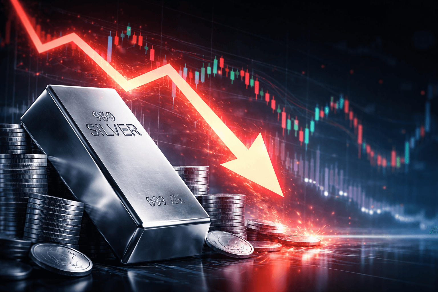 Spot Silver Surges 5% After Intraday Plunge, Rebounds to $74.34