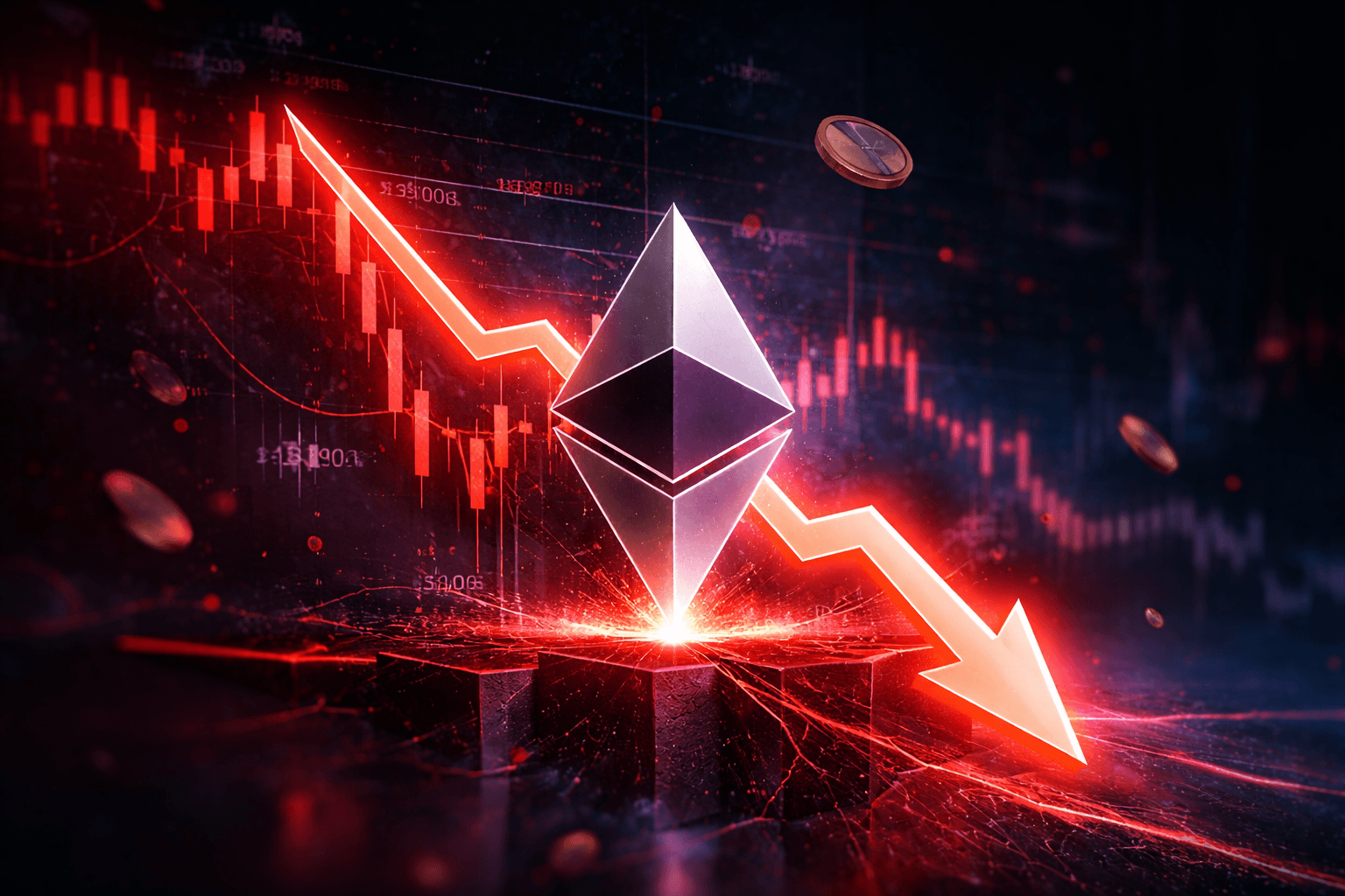 Ethereum Recovers Above $1,900, 24-Hour Decline Narrows to 11.62%