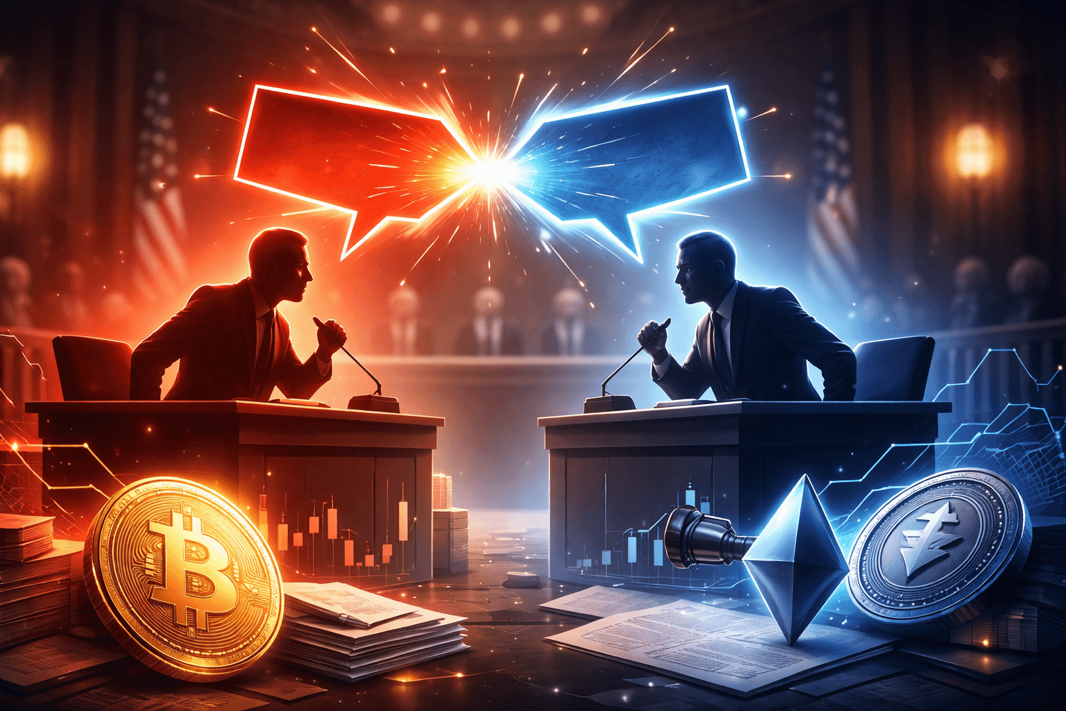 Tense Exchange Between Waters and Bessent During Congressional Hearing