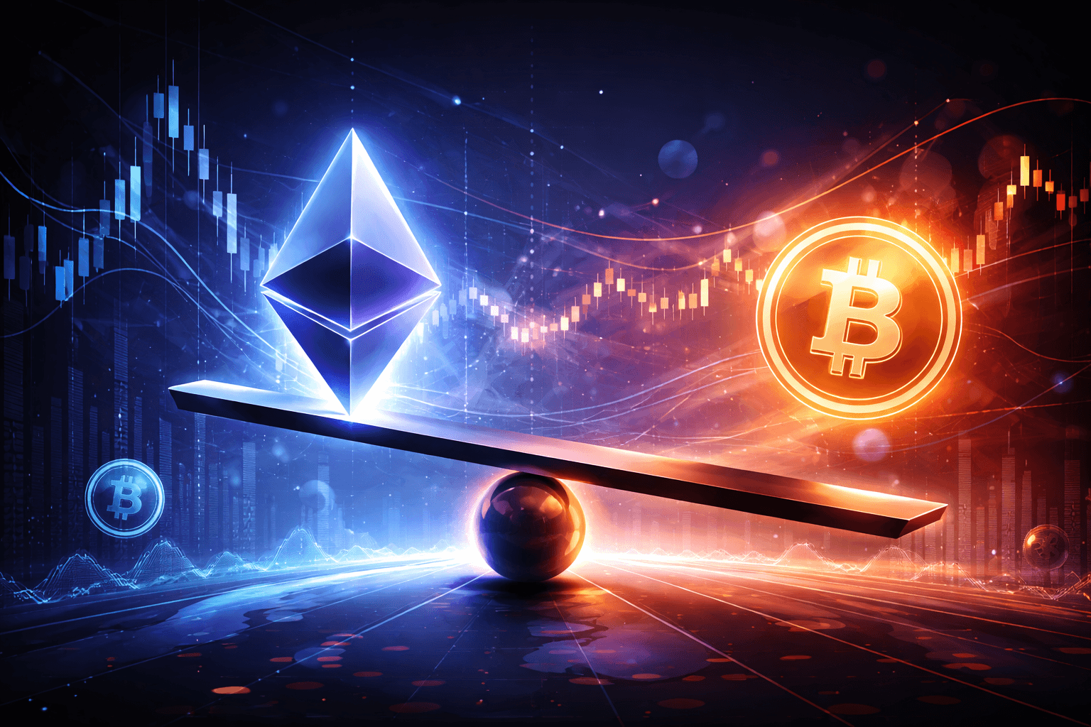 Polymarket Odds Show 50% Chance of Ethereum Losing Market Cap Lead by 2026