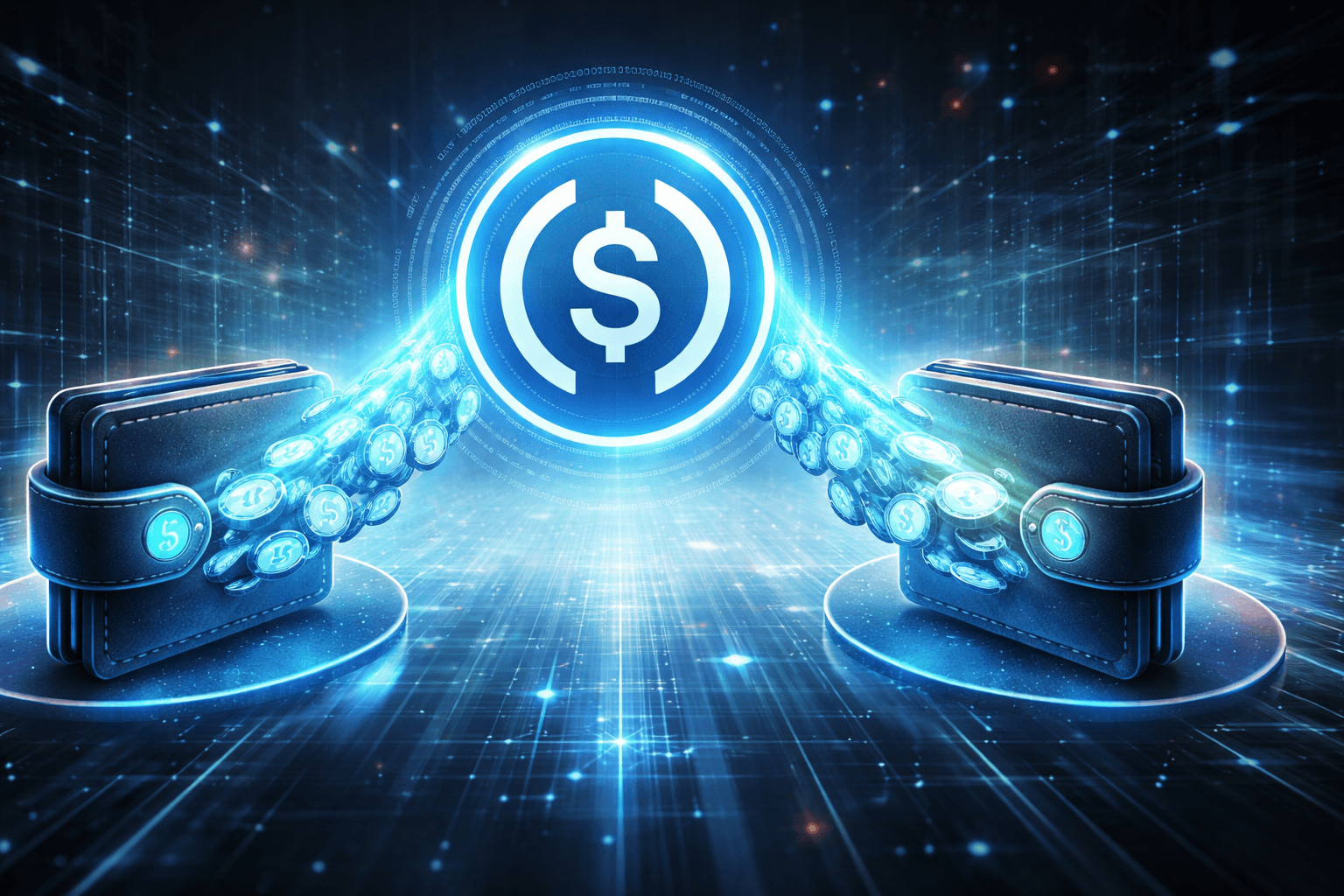 Over $347M in USDC Transferred Between Unknown Wallets