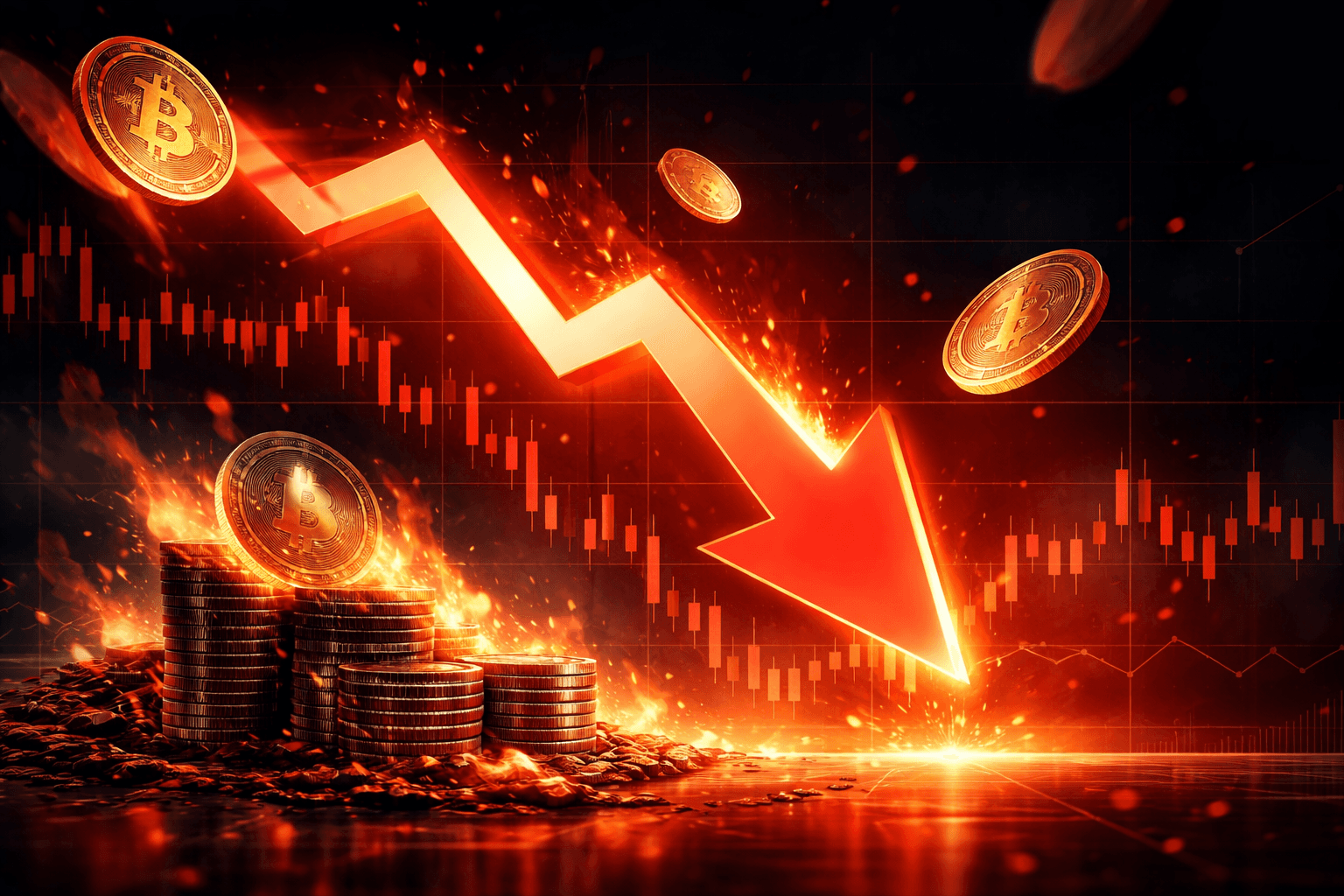 $130 Billion Lost from Global Crypto Market in 24 Hours