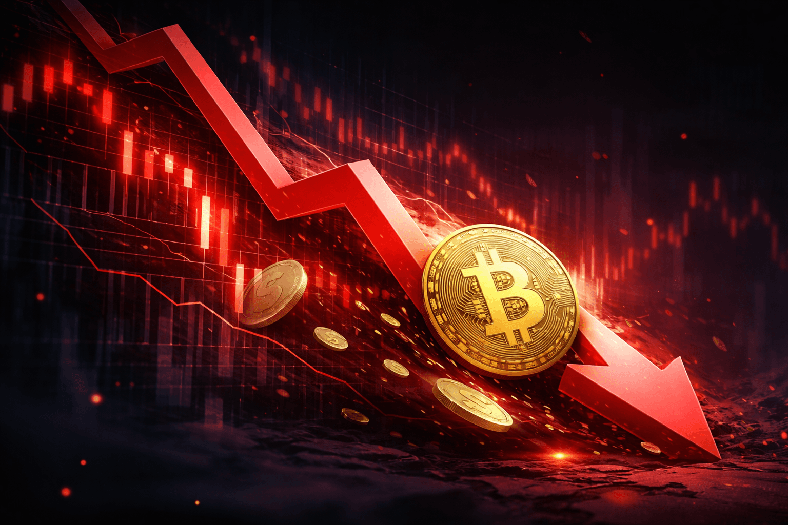 Crypto Market Sheds 4.4% as Bitcoin Drops Over 5%