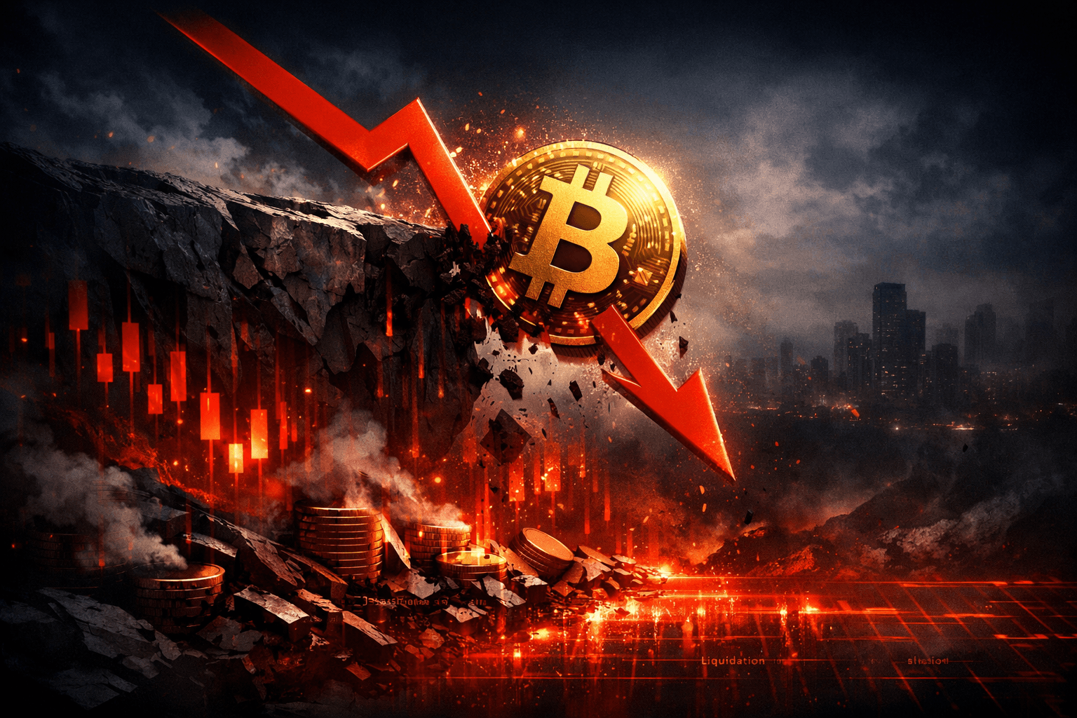 Bitcoin Falls Below $70K as Market Sentiment Hits Extreme Fear