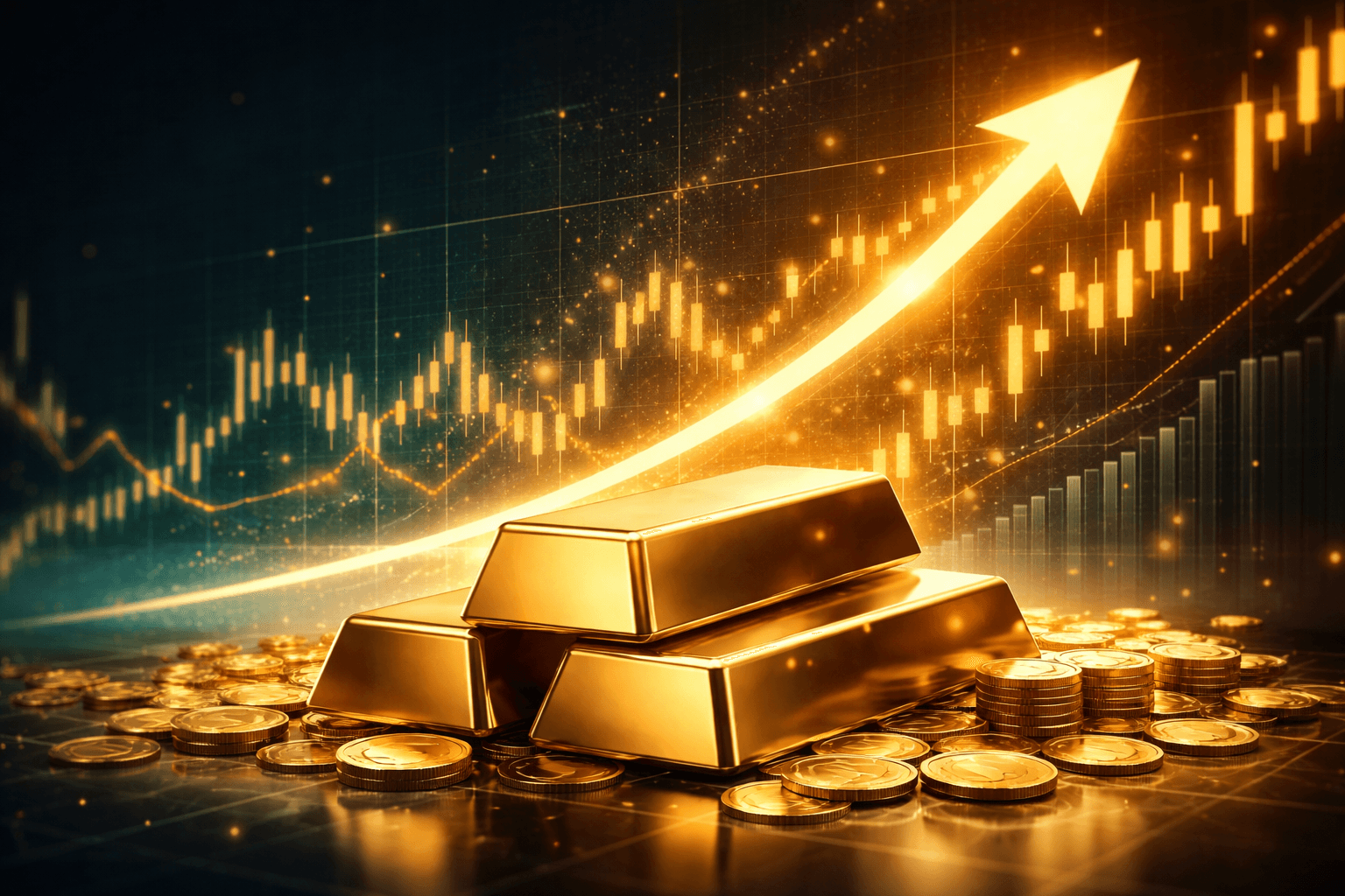 Spot Gold Rises 3.78% to $4,960 per Ounce