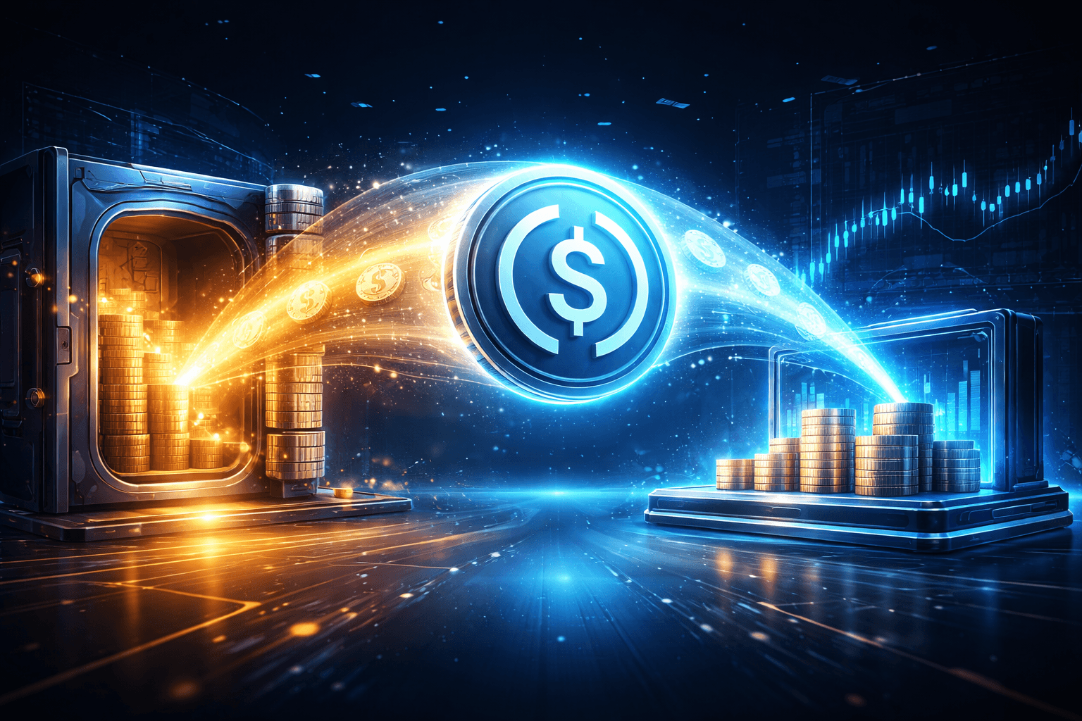 $100 Million in USDC Transferred from Treasury to Coinbase