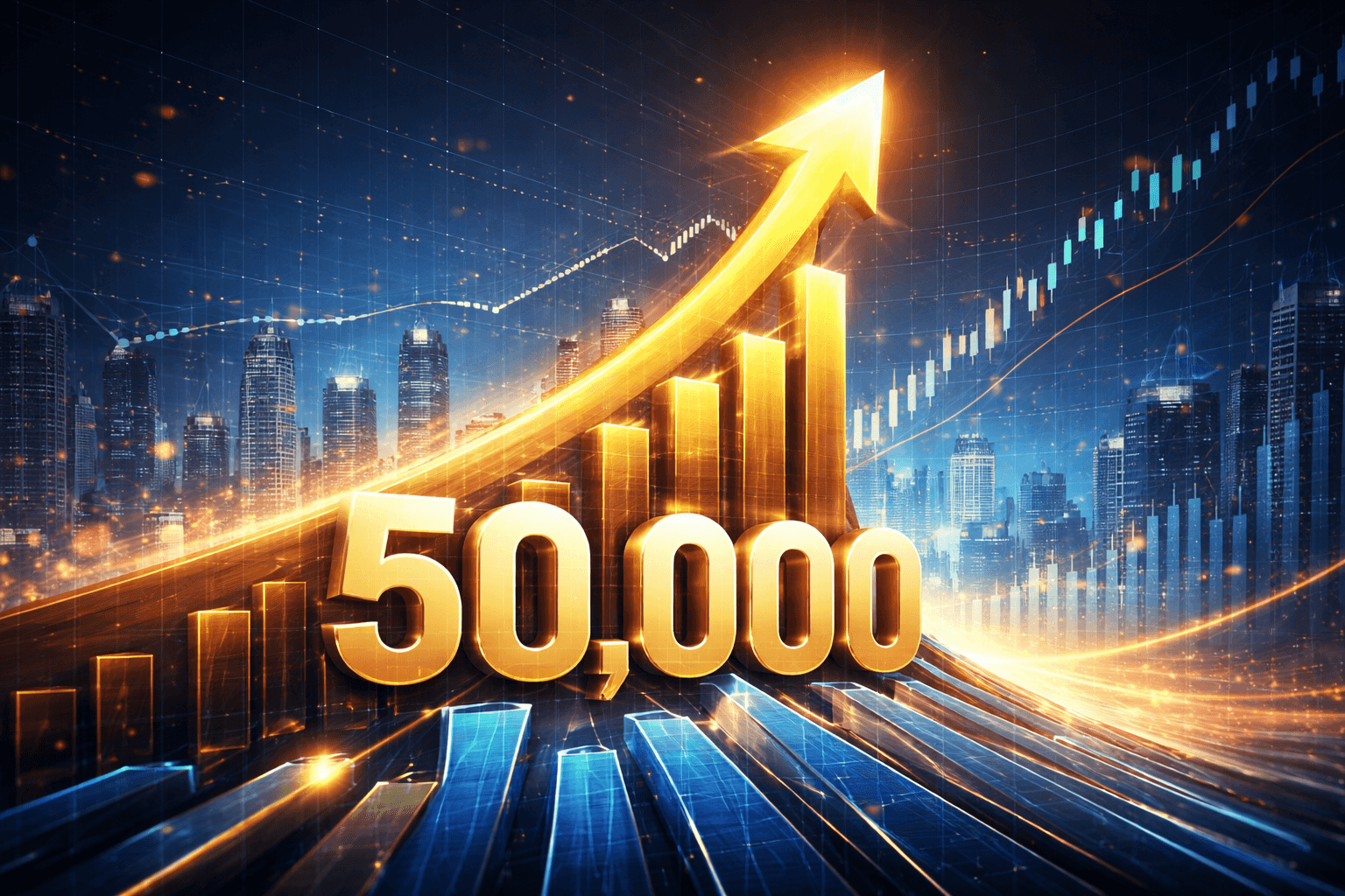 Dow Jones Industrial Average Surpasses 50,000 for the First Time