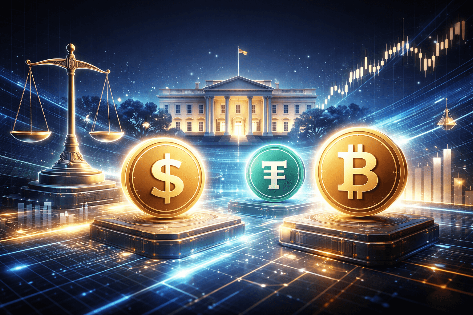 White House to Resume Talks on Stablecoin Yields and Crypto Market Structure Bill