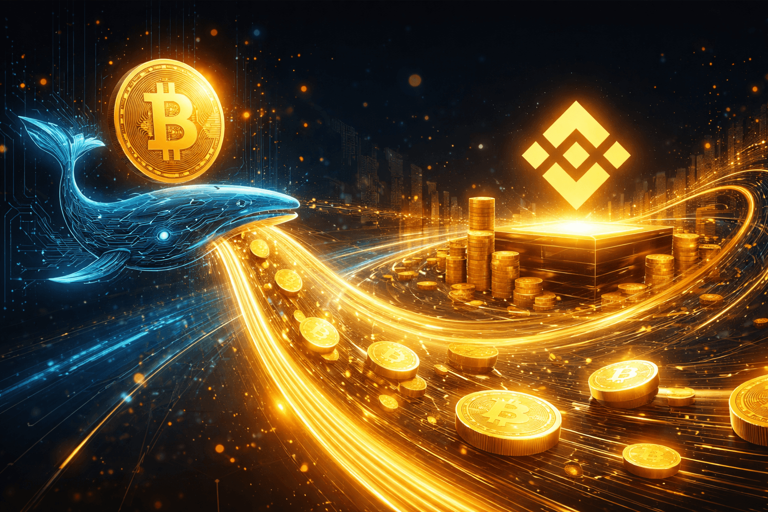 Over 4,200 Bitcoin Worth $285.66M Moved to Binance From Known Whale Address