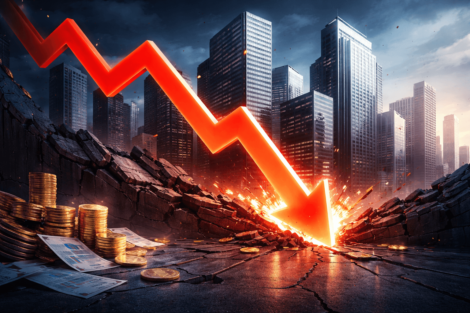 US Office CMBS Delinquency Rate Hits Record 12.3% in January