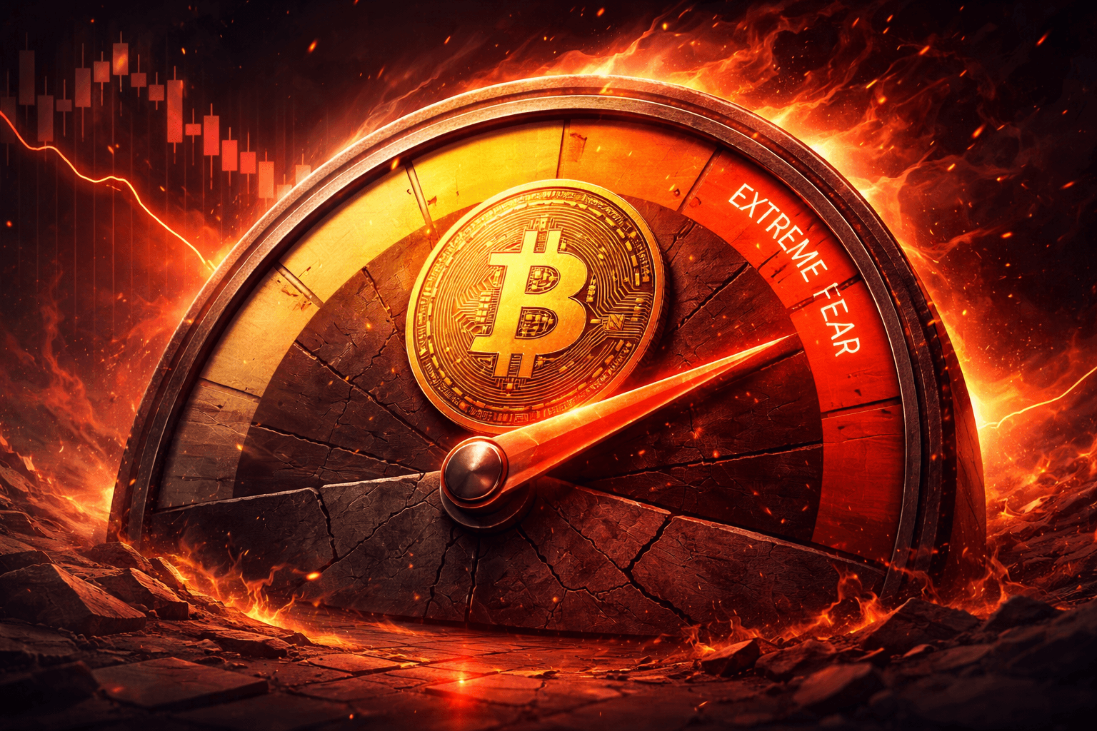 Bitcoin Fear and Greed Index Falls to Record Low in Extreme Fear Zone