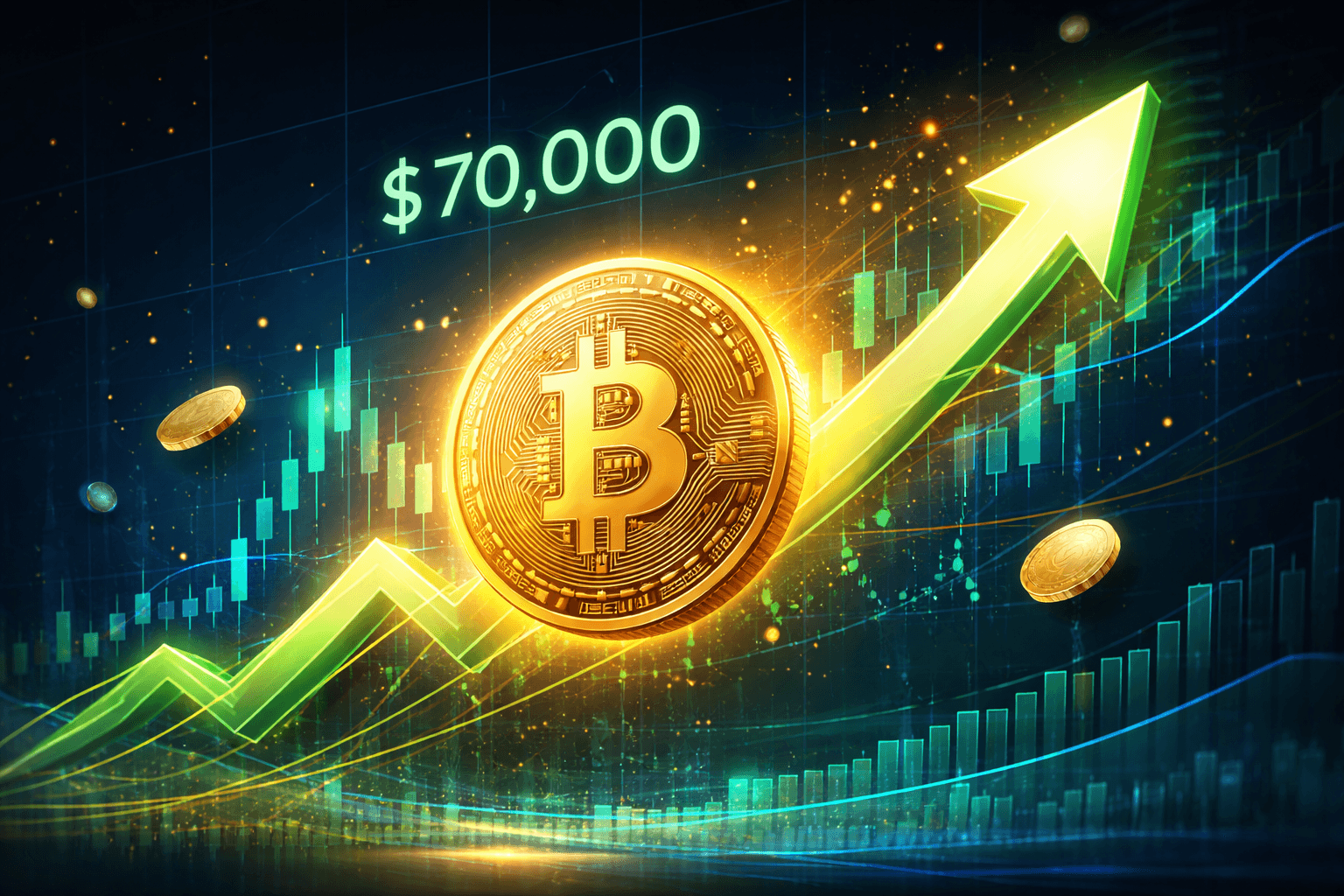 Bitcoin Reclaims $70,000 – Polymarket Sees 64% Chance of $75,000 in February