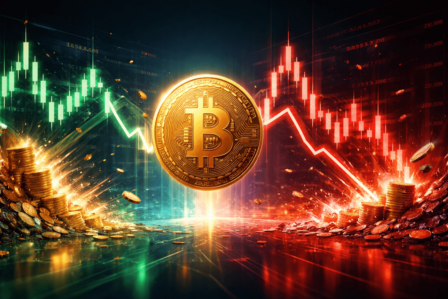 Bitcoin Price Swings Could Trigger $1B in Liquidations, Coinglass Data Shows