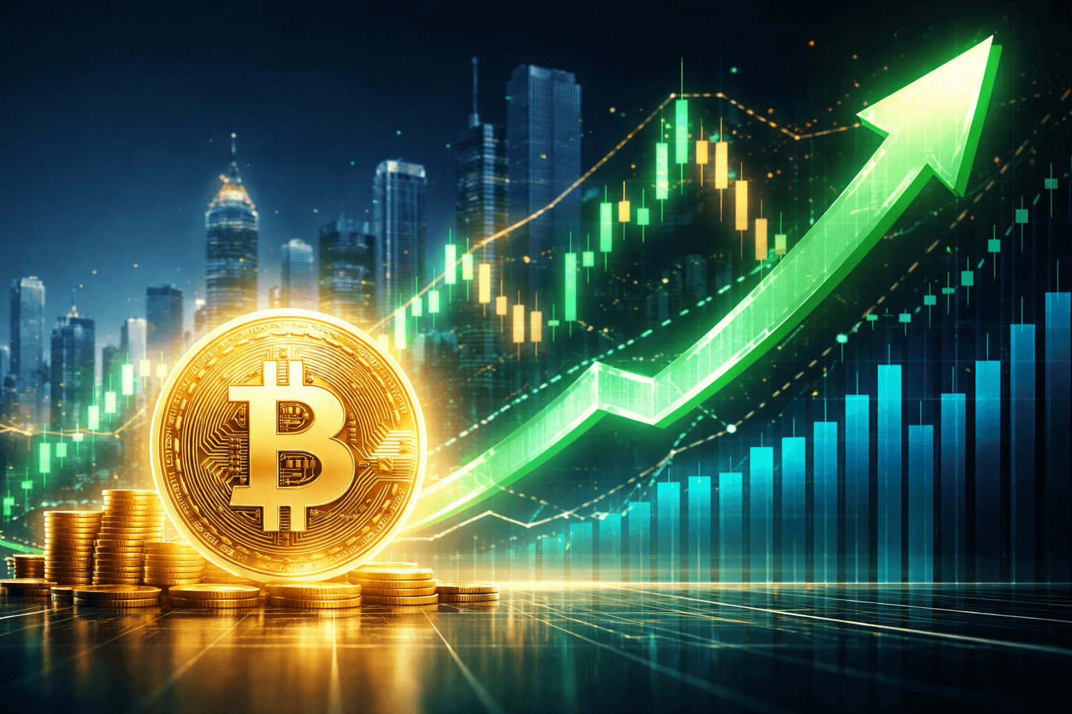 US Stock Futures Rise Sharply as Bitcoin Surpasses $72,000