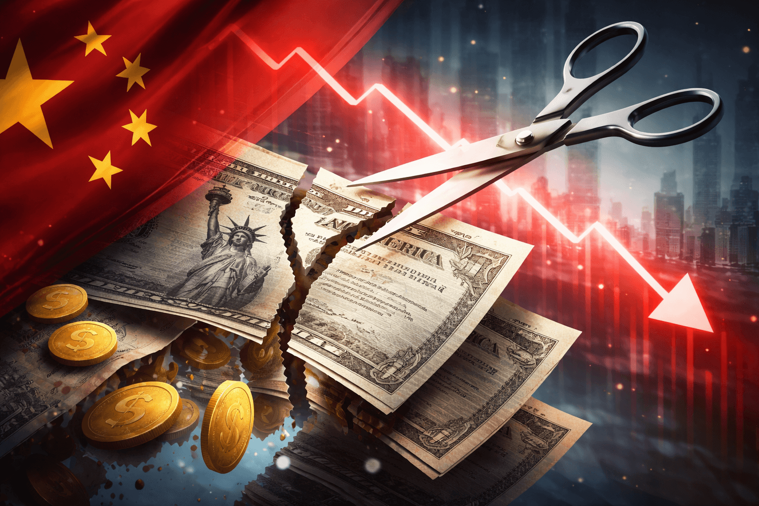 China Orders Banks to Cut U.S. Treasury Holdings