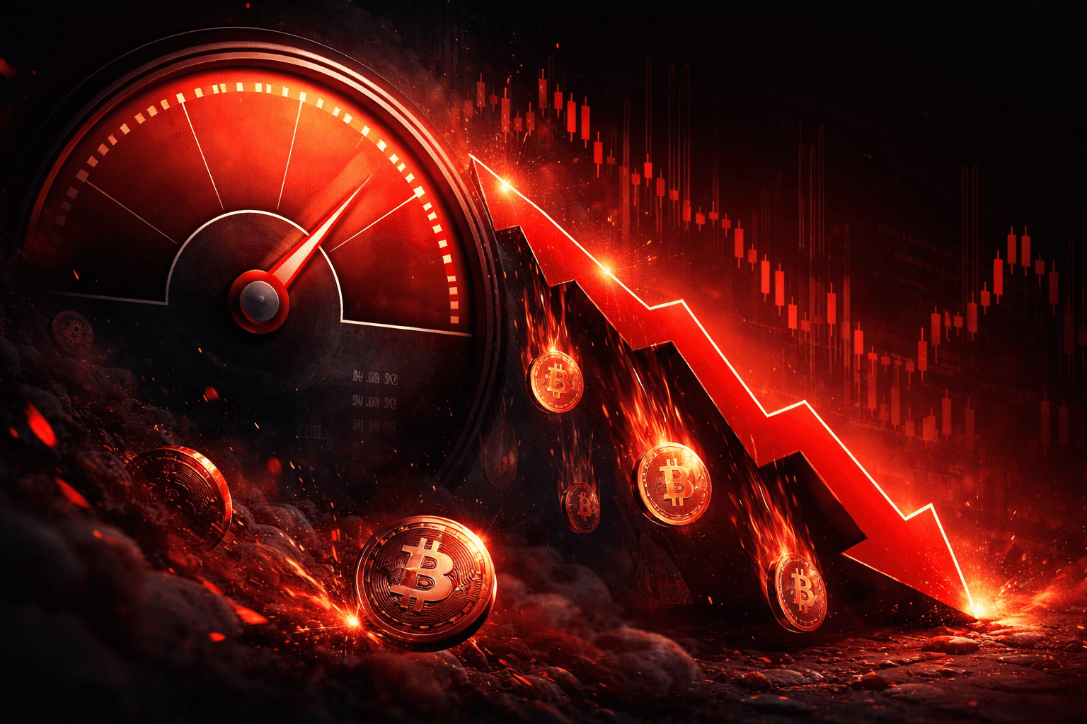 Crypto Sentiment Plunges as Fear and Greed Index Falls to Extreme Lows