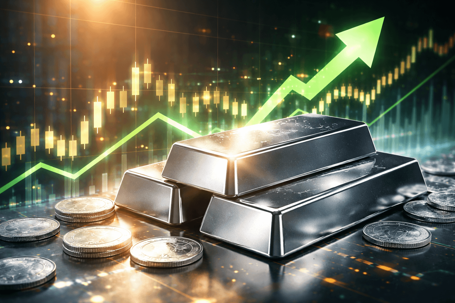 Spot Silver Rises to $83.57 Per Ounce in Market Rally