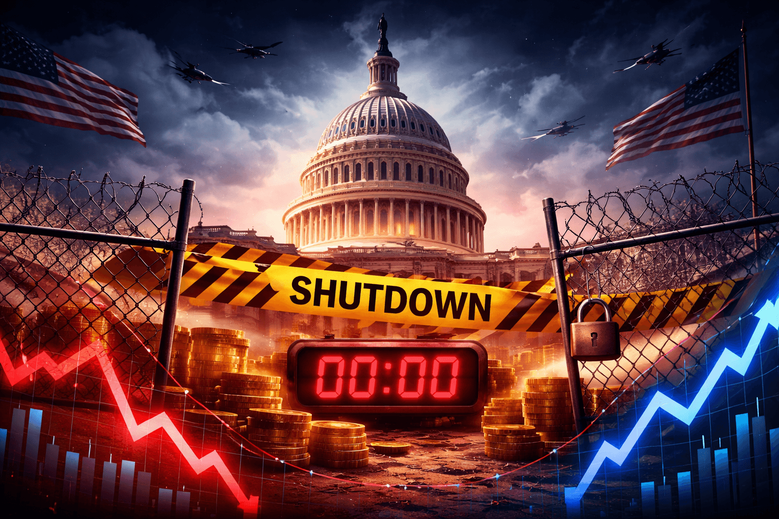 U.S. Government Faces Shutdown Risk Amid Immigration Reform Deadlock