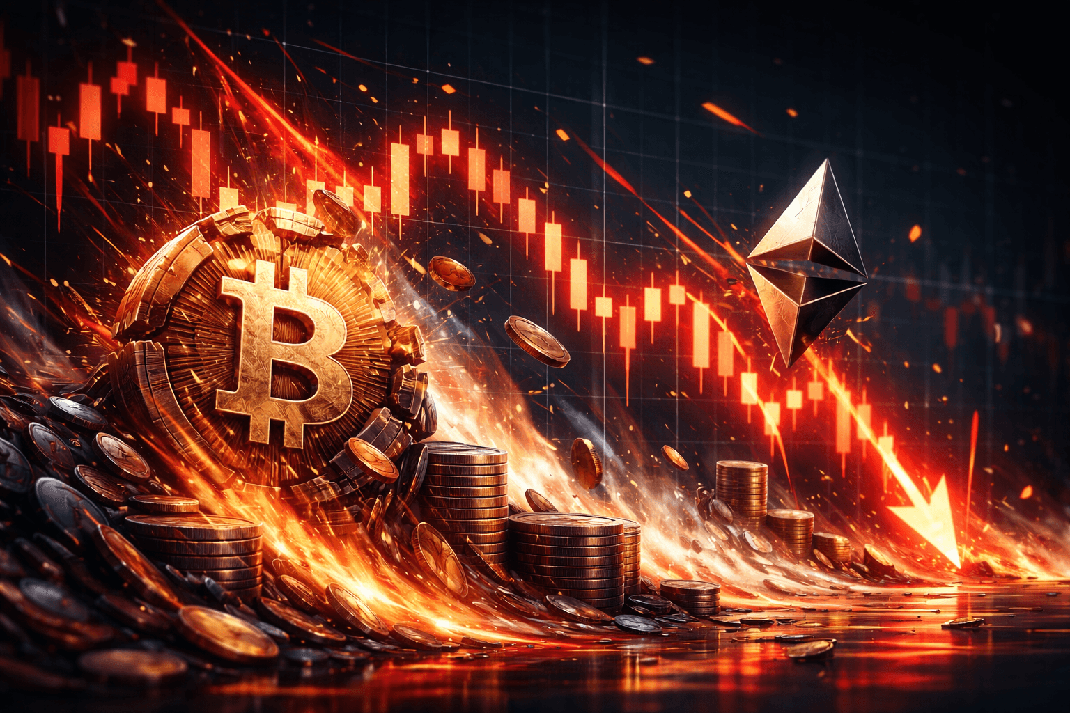 Crypto Market Sees $156 Million Liquidations in Four Hours