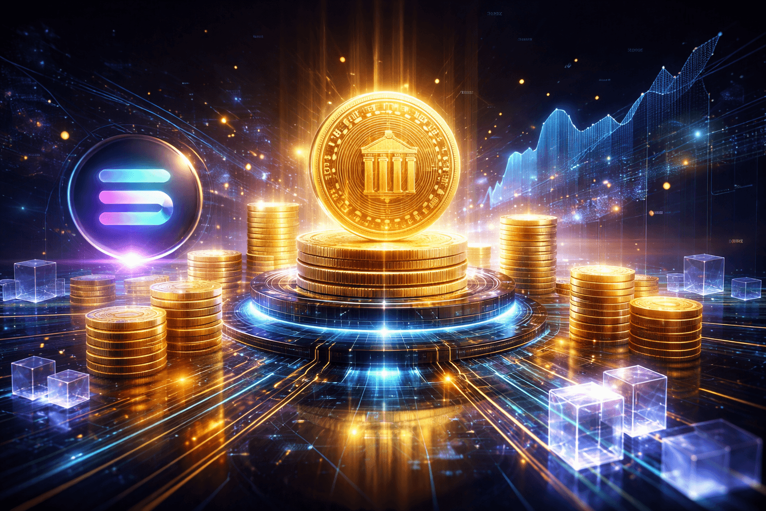 Entity Mints $376 Million of BlackRock’s BUIDL Token on Solana