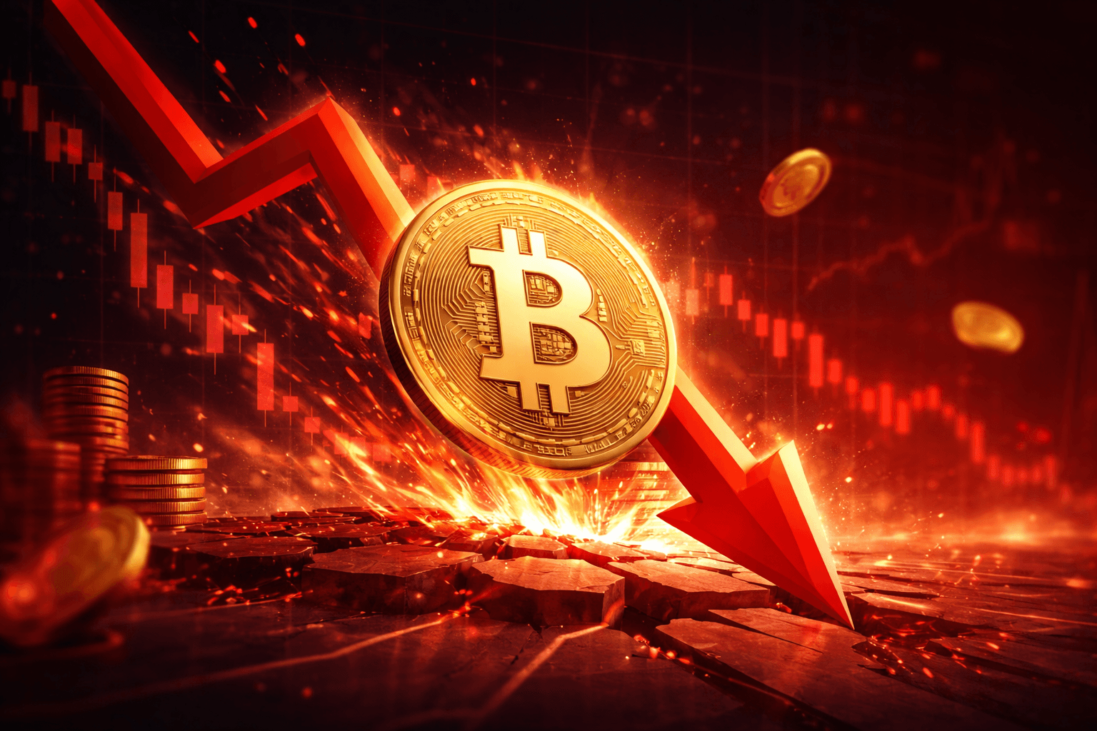 Bitcoin Falls Below $67,000 Amid Renewed Selling Pressure