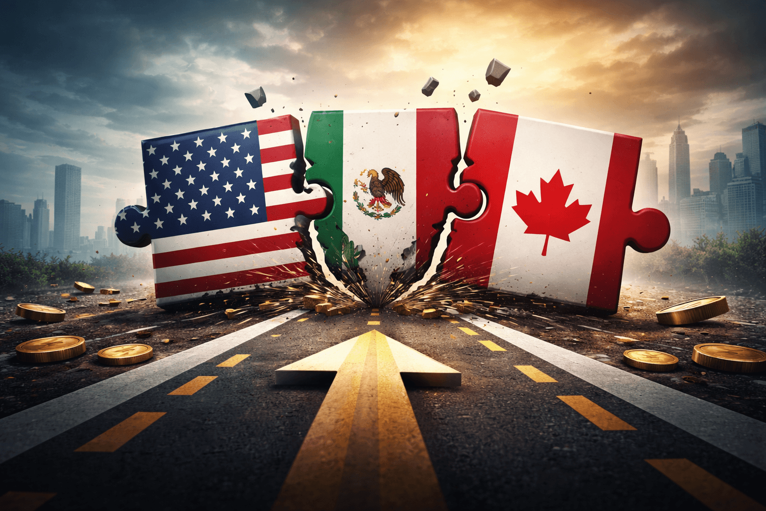 Trump Reportedly Weighing Exit from US-Mexico-Canada Agreement