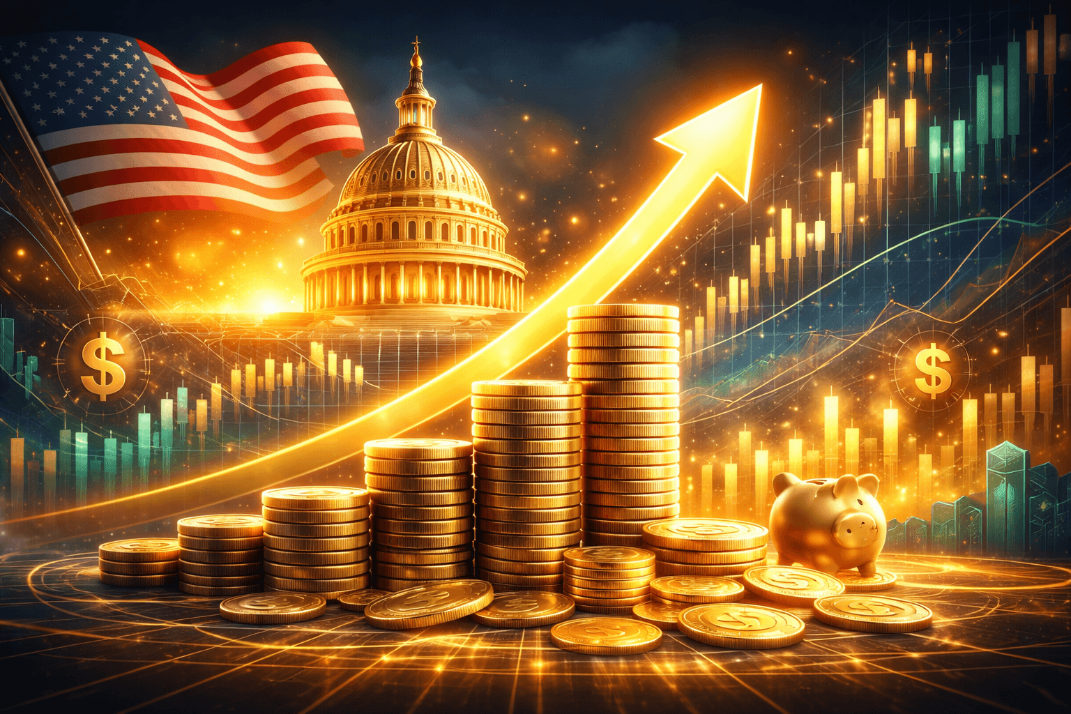 President Trump Hails Strong U.S. Jobs Data and Debt Interest Savings