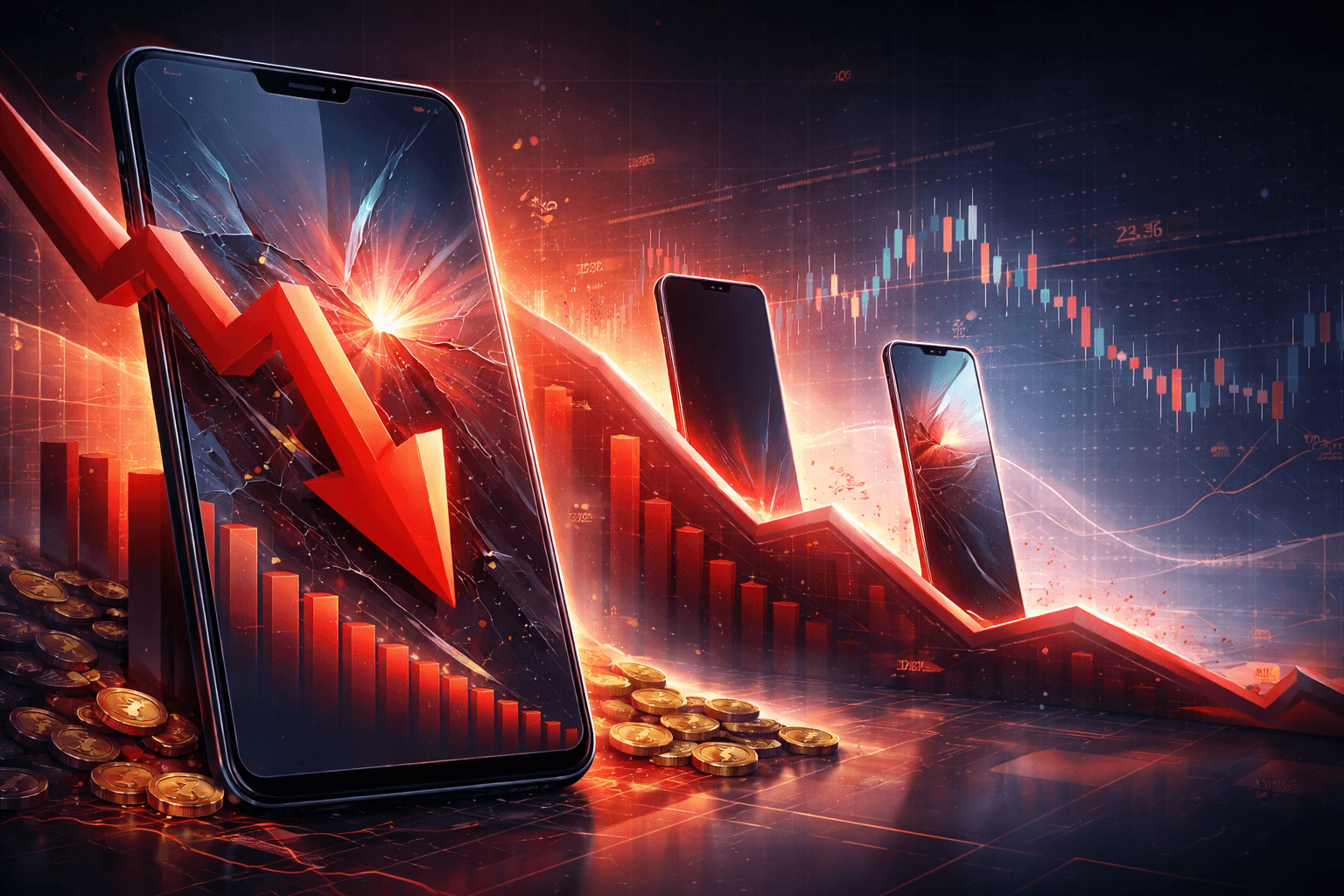 China Smartphone Sales Drop 23% in January 2026 as Huawei Leads Market